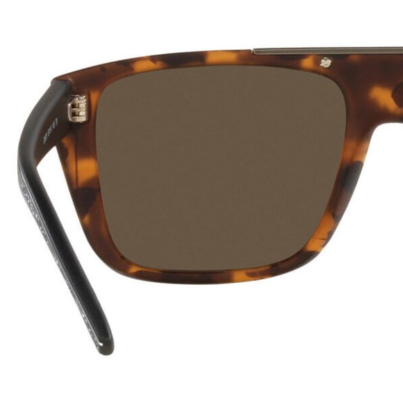 MICHAEL KORS MK2159 BYRON 300673 Matte Dark Tort/DkBrown Solid 55mm - Picture 5 of 7